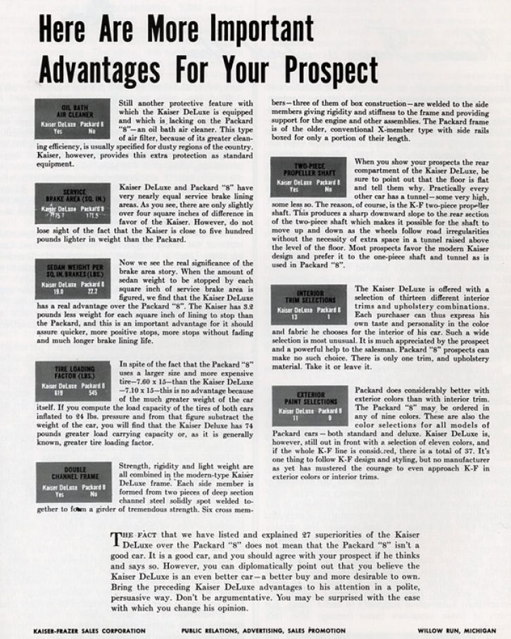 1949 Kaiser Sales Promoter Page 7